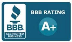 Better Business Bureau A+ rating for AED Roofing and Siding serving Suffolk, VA