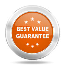 Best Value Guarantee logo for AED Roofing and Siding serving Norfolk and the surrounding Hampton Roads area